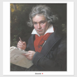 Missa Solemnis: Ludwig Beethoven Classical Music Klistermärken
