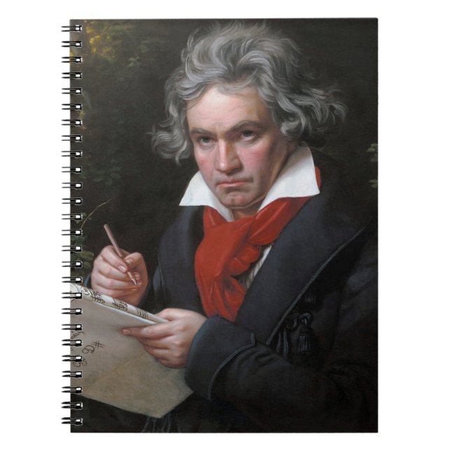 Missa Solemnis: Ludwig Beethoven Klassisk musik Anteckningsbok (Framsidan)