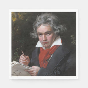 Missa Solemnis: Ludwig Beethoven Klassisk musik Pappersservett