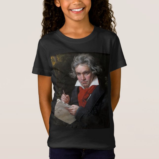 Missa Solemnis: Ludwig Beethoven Klassisk musik T Shirt (Framsida)