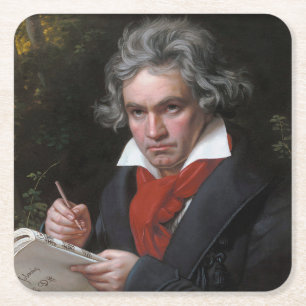 Missa Solemnis: Ludwig Beethoven Klassisk musik Underlägg Papper Kvadrat