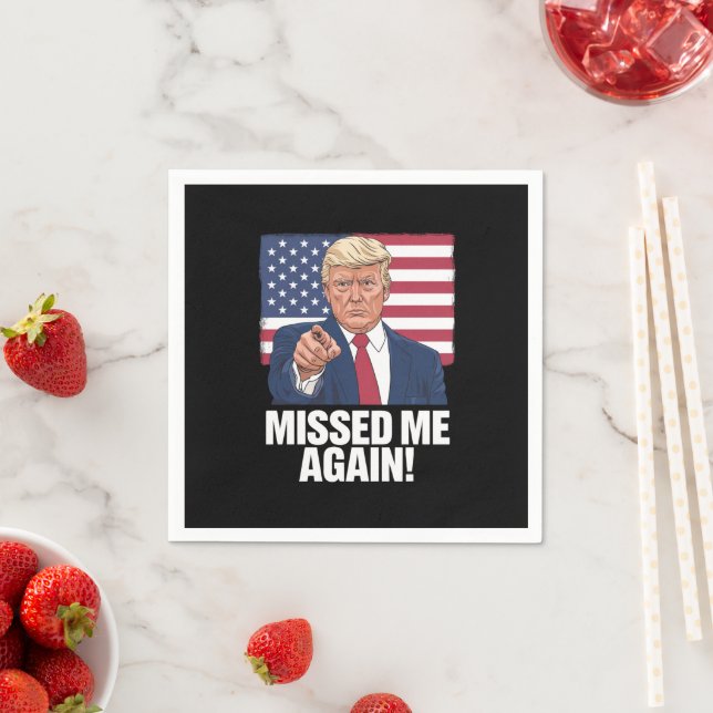 Missade mig igen när du missade trumman 2024 pappersservett (Insitu)
