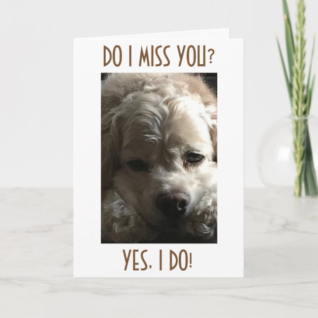 MISSAR DIG ALLA ÅR GENOM MEN MEST I CHRISTMAS HELGKORT (Framsida)