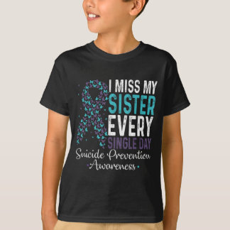 Missar syster varje dag förebyggande band t shirt