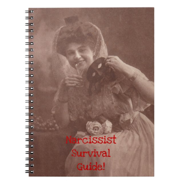 Missbruk Mask Unmasking Narcissist Survival Guide  Anteckningsbok (Framsidan)