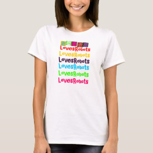 missbrukad robot t-shirt