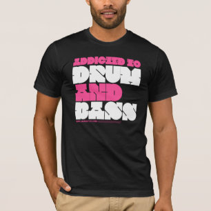 Missbrukat för att trumma och bas t shirt