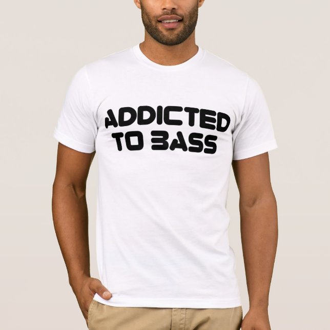 Missbrukat till basen (TextOnly) Tee (Framsida)