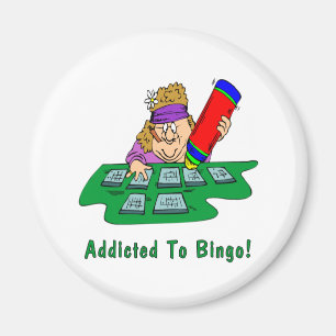 Missbrukat till bingoen! magnet