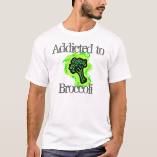 Missbrukat till broccoli t-shirt