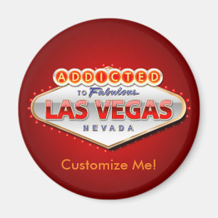 Missbrukat till Las Vegas, undertecknar roliga Magnet