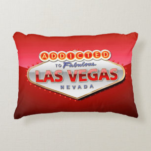 Missbrukat till Las Vegas, undertecknar roliga Prydnadskudde