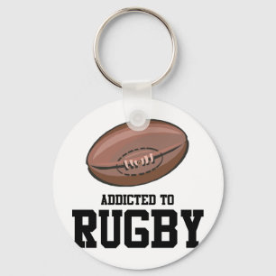 Missbrukat till Rugby Nyckelring
