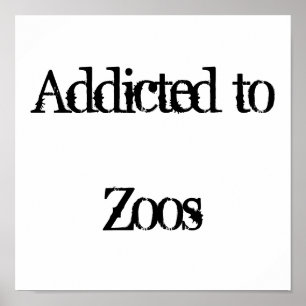 Missbrukat till Zoos Poster