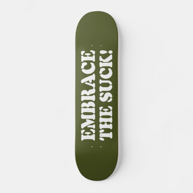 MISSBRYTA SJUKAN! MINI SKATEBOARD BRÄDA 18,5 CM (Framsida)