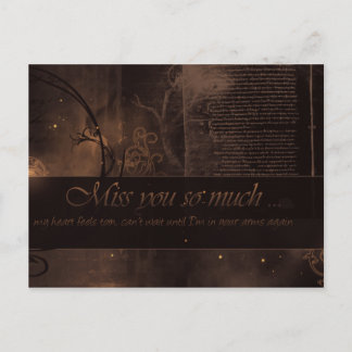 MissDuSåMycket Vykort