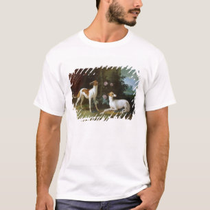 Misse och Turlu, två vinthundar av Louis XV T-shirt