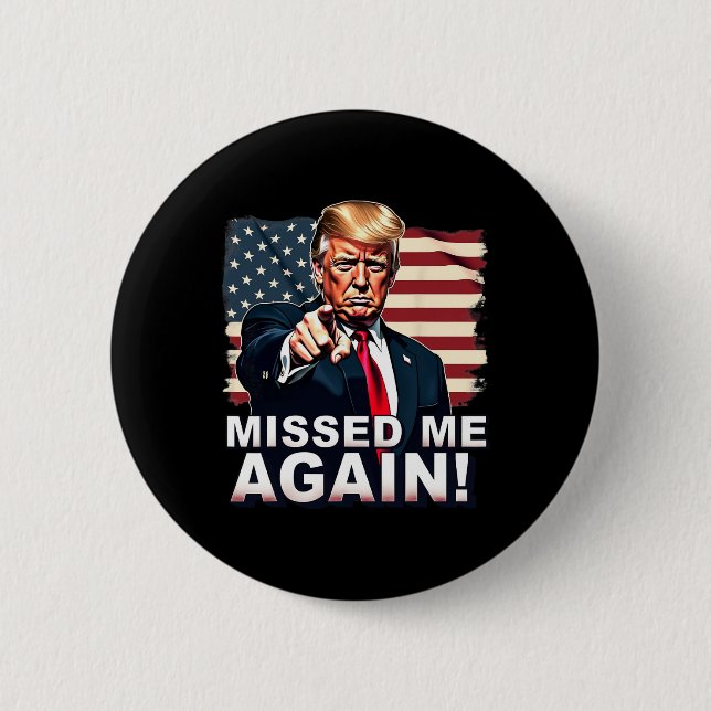 Missen mig igen, du missade Trump-valen  Knapp (Framsida)