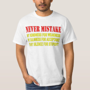 MISSFÖRSTÅ ALDRIG T SHIRT