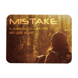 Missförstå inspirera magnet 3" vid 4",