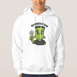 "Missförstått" Frankensteins monster Hoodie