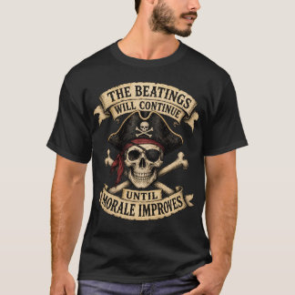 Misshandelserna Kommer Att Fortsätta Tills Moralen T Shirt