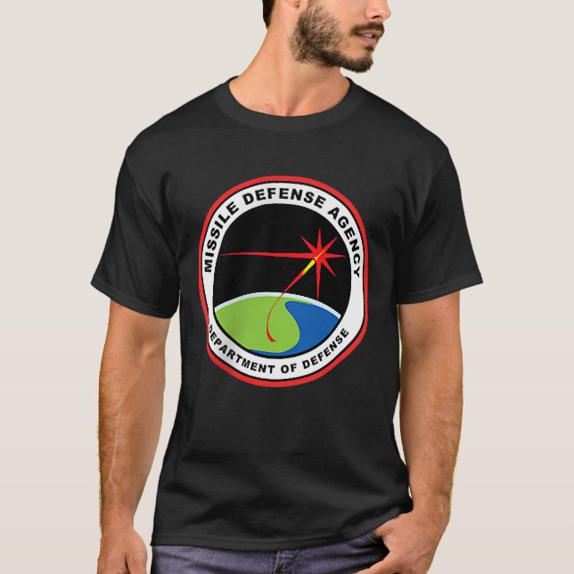  Missile Defence Agency DOD MDA Veteran Fort T Shirt (Framsida)