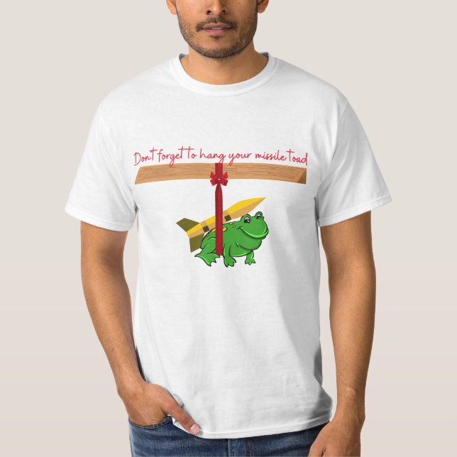 Missile Toad jul T Shirt (Framsida)