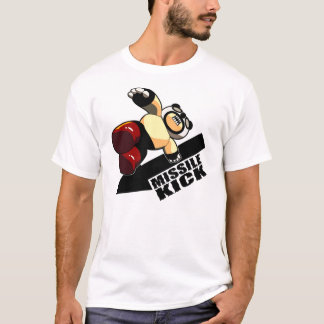 Missilen sparkar Pandaman Tee Shirt