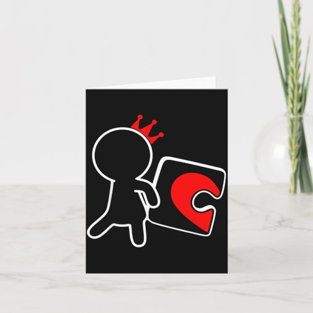 Missing Ece Heart Puzzle Couple Matching Valentine Kort (Framsida)