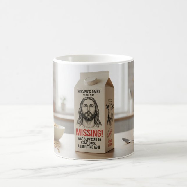 Missing Jesus Kaffemugg (Center)