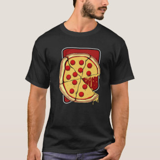 Missing Piece Pizza Slice Matching Couple Valentin T Shirt