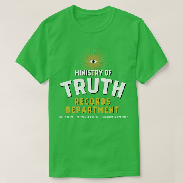 Mission av TRecords Department T Shirt (Design framsida)