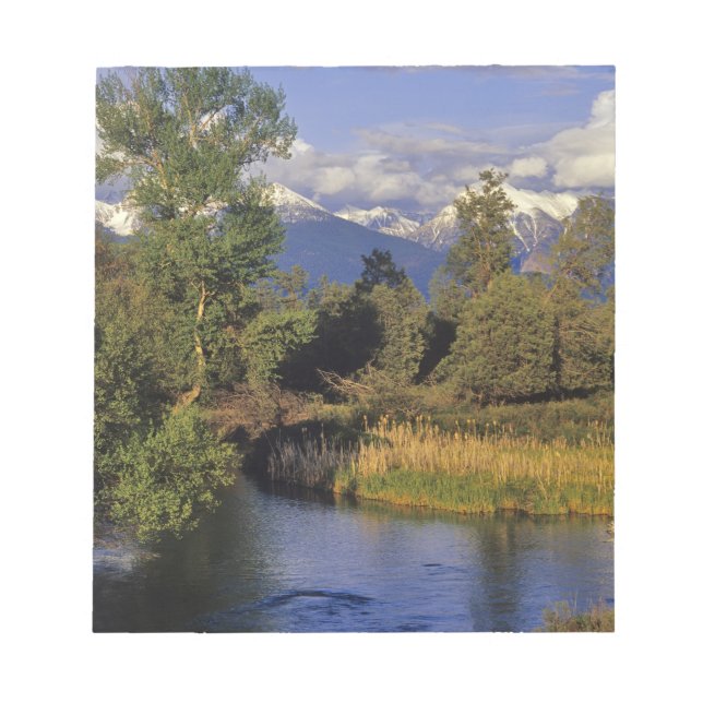 Mission Creek rinner genom National Bison Anteckningsblock (Framsida)