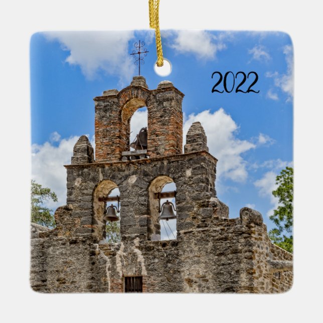 Mission Espada, Keramisk Ornament (Framsida)