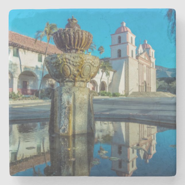 Mission Santa Barbara Stenunderlägg (Framsidan)