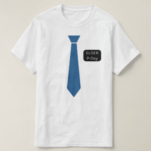Missionär äldre P-Day™ LDS Manar's T-shirt