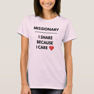 Missionär Care™ LDS Women's, Färg, Stilar T Shirt