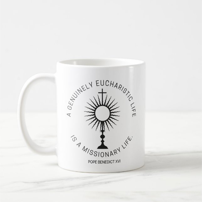 Missionär Life Quote Mugg (Vänster)