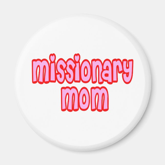 Missionär Mamma Magnet (Framsidan)
