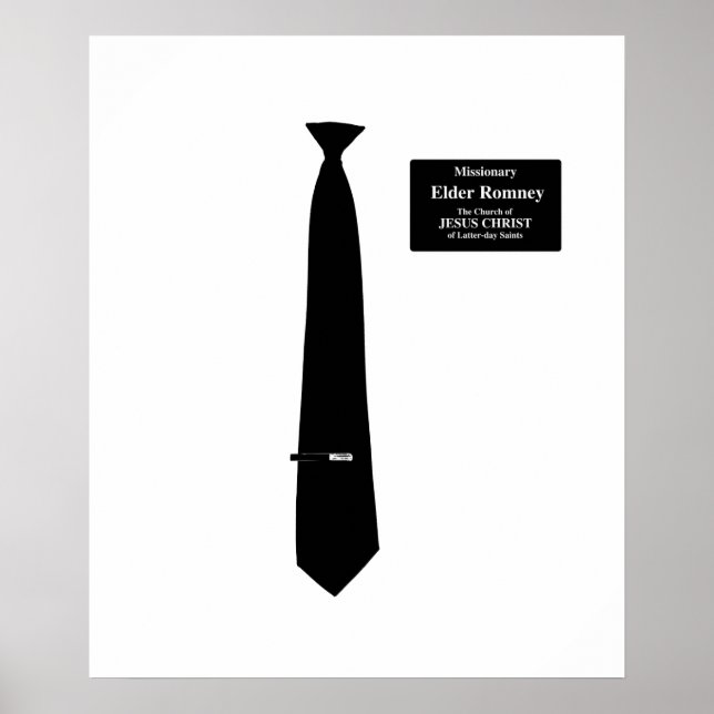 Missionär Romney Costume Poster (Framsidan)