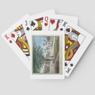 Missions- byggnader, St Johns, Antigua (w/c och Spel Kort