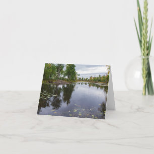 Missiskvoi-floden genom vildlevande tillflyktsort kort