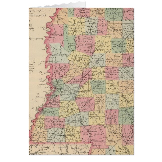 Mississippi 2 hälsningskort (Framsidan)