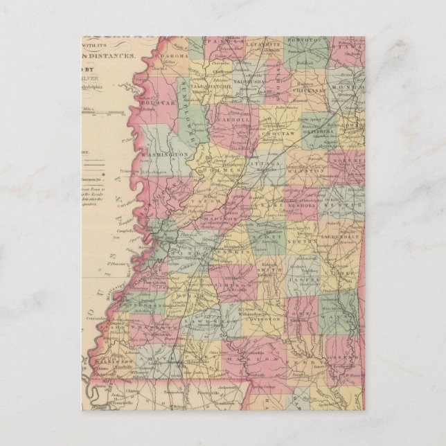 Mississippi 2 vykort (Framsida)