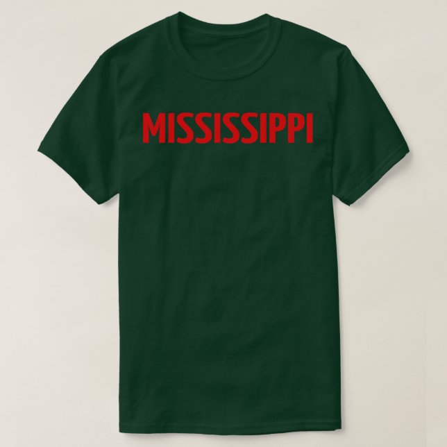 Mississippi 3 t shirt (Design framsida)