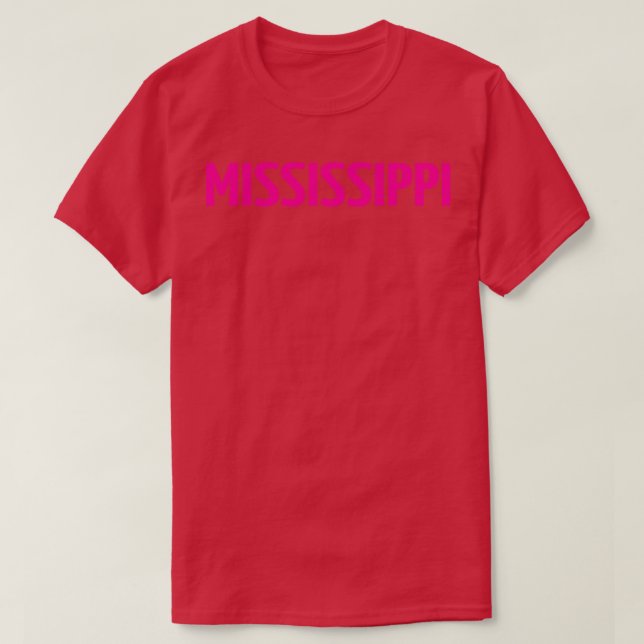 Mississippi 4 t shirt (Design framsida)
