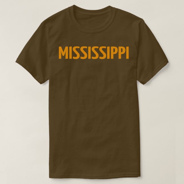 Mississippi 5 t shirt (Design framsida)