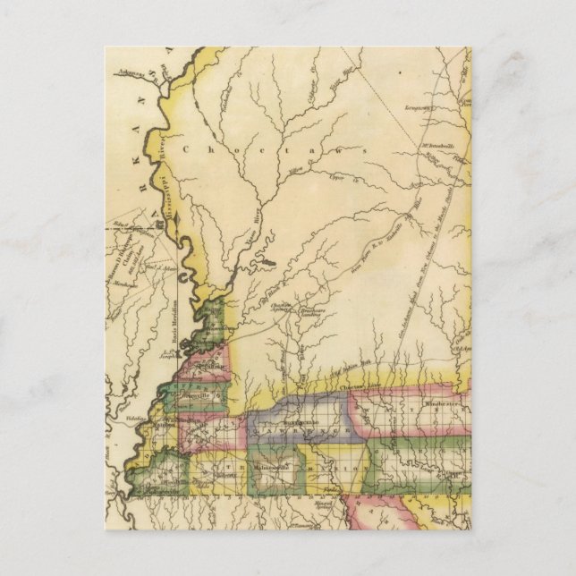 Mississippi 5 vykort (Framsida)