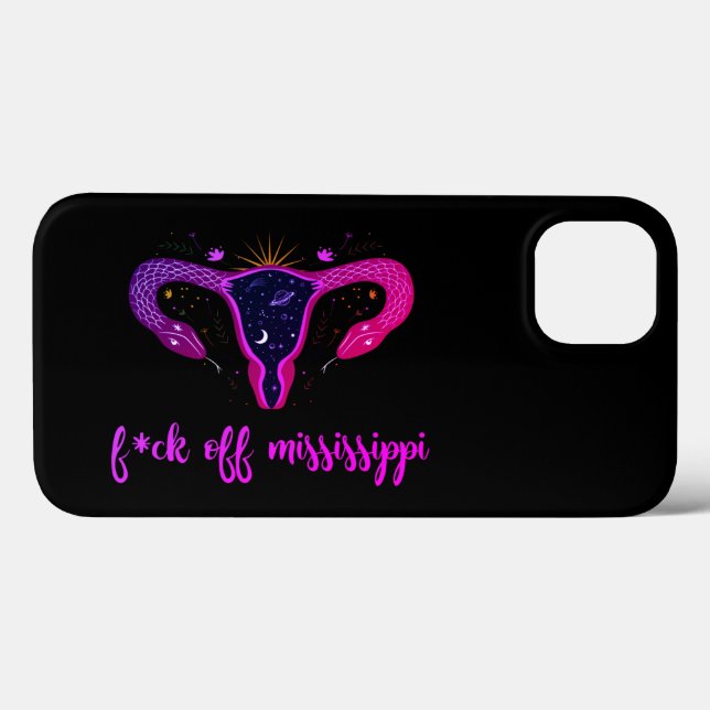 Mississippi Abortion Ban Celestial Uterus Protest (Baksida (horisontell))